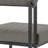 Mirko 5 Piece 48" Round Glass Dining Table Set with Metal Frame and Upholstered Chairs-1875293414-1815733485