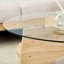 Table basse ronde en verre trempé-1132824428
