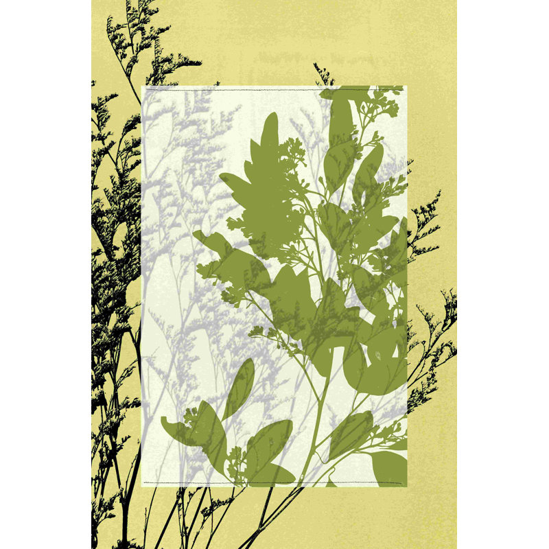 Sm Fleurs sauvages translucides IV (P), H 18 po x l 12 po x P 1,25 po