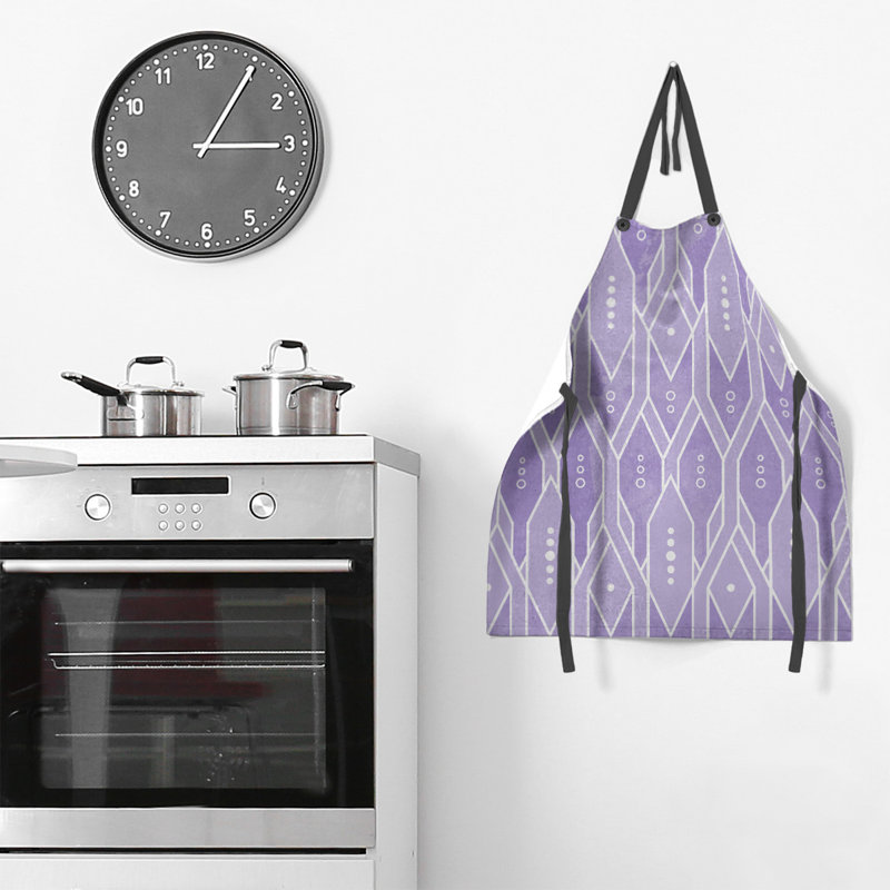 Tablier de treillis, Mauve