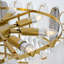 Lustre en cristal Feather