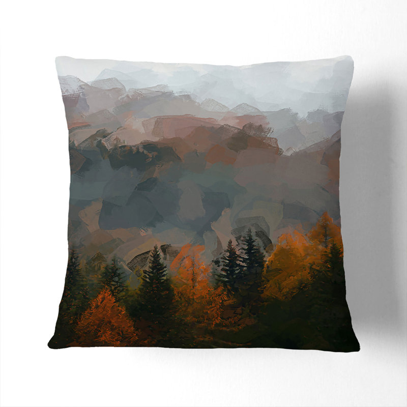 Square Throw Cushion, 40cm H x 40cm W x 15cm D