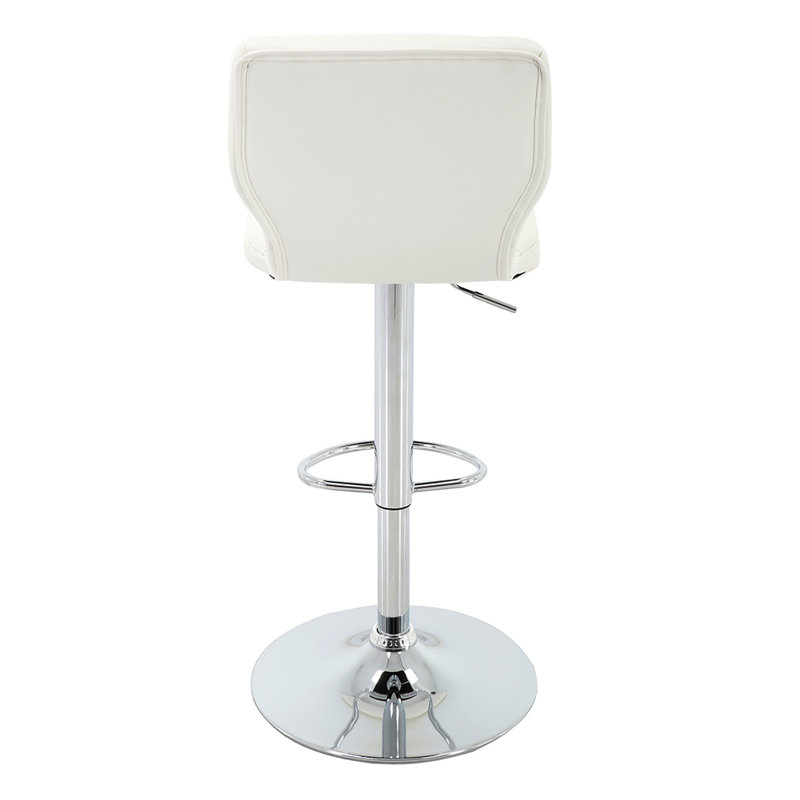 Tabouret de bar Melpomeni, Blanc