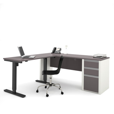 Aurea 2 Piece Standing Desk Office Set