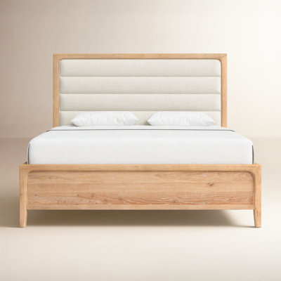 Rory Upholstered Oak Bed