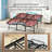 Sturdy & Foldable Full Size Bed Frame | 1500lbs Capacity | 13" Underbed Storage | Tool-Free 10-Min Assembly | No Box Spring Needed-2060568357