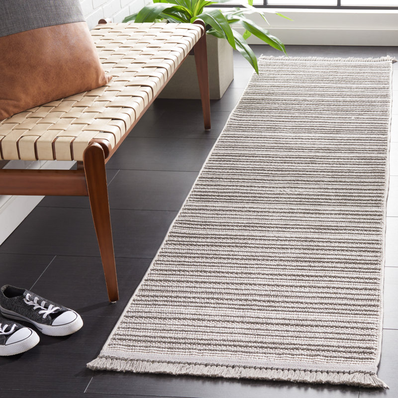 Tapis à rayures Marah Performance, Tapis de couloir 2 pi 2 po x 8 pi