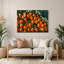 Art mural en métal «Fruit Mandarin Green»-148773814