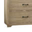 Commode large 6 tiroirs avec poignées noires Lara-121897275