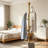 Freestanding Clothes Rack, Coat Rack Stand For Hat Scarves Handbags Clothes, Modern Coat Hanger Stand For Entryway