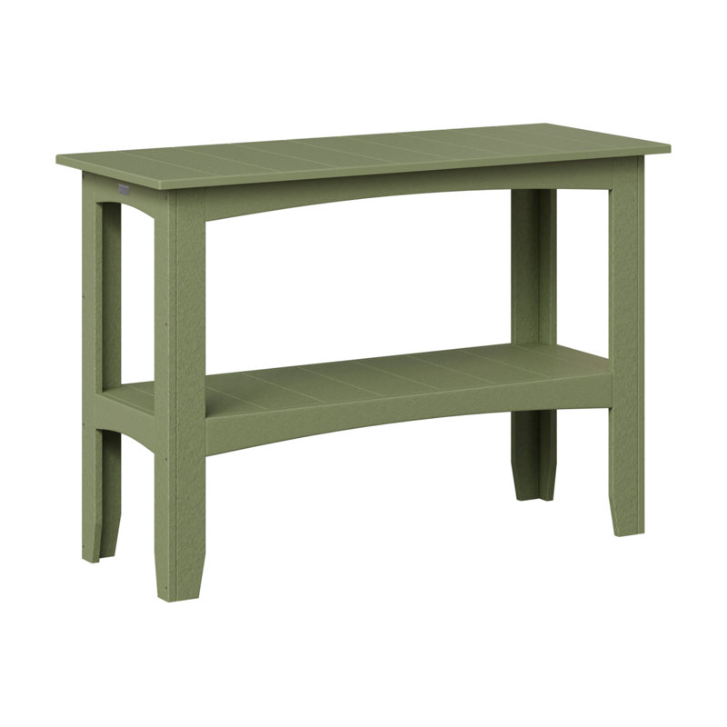 Outdoor Rectangle Bar Table, Sage