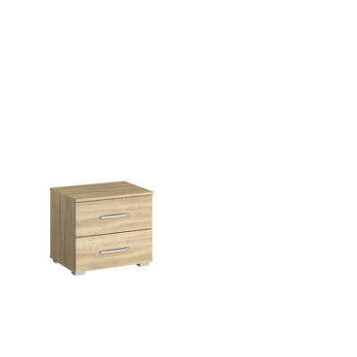 Aditio 2 Drawer Bedside Table