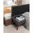 Tufted Storage Ottoman Bench | Solid Wood Legs, Safety-Hinged Lid for Bedroom End of Bed & Entryway-1308431771