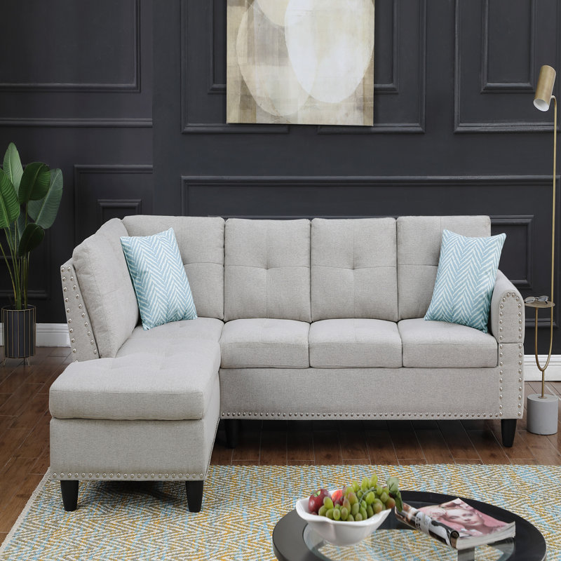 Canapé modulaire Basic, coussin décoratif - Canapé équipé
