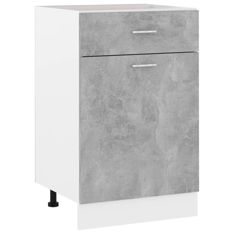 Lyon Drawer Bottom Cabinet Lyon, Concrete Grey
