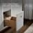 Calpa 60 In. Bathroom Vanity Cabinet With Sinks And Quartz Top-109063683