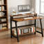 Adjustable Metal Base Computer Desk