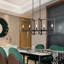 Airel 5 -Light Kitchen Island Linear Pendant Light