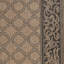 Tapis intérieur floral noir Dauphine-404695663