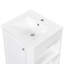 Meuble-lavabo autoportant avec lavabo en céramique et armoire de rangement-2023302203