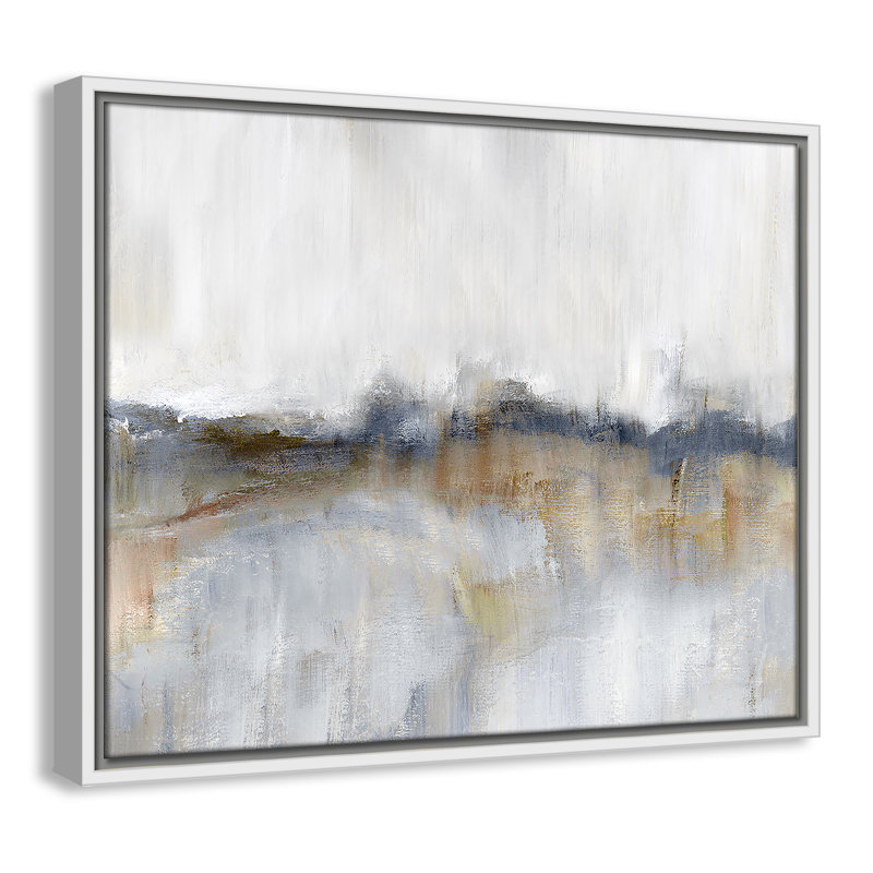 Autumnal Tide by Nan - Floater Frame Print on Canvas, 17.5''H x 21.5''W, White