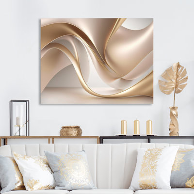 Ghent - Abstract Liquid Ink Wall Art for Living Room