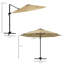 Cailee 298cm Lighted Cantilever Parasol