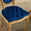 Chaise de salle à manger en velours-917213066