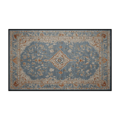 Tapis noir soyeux et moelleux
