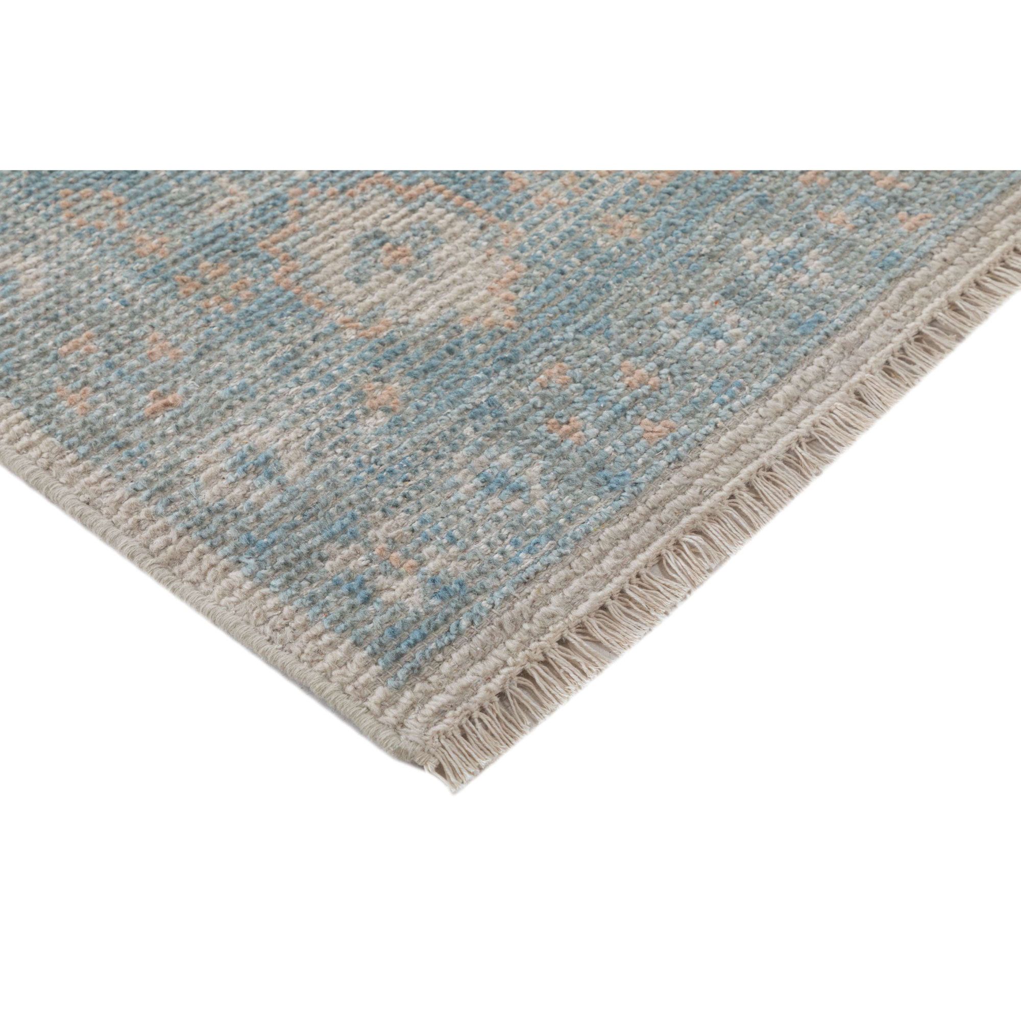 Uzma Hand Knotted Wool Indoor Rug, Rectangle 2' x 3'