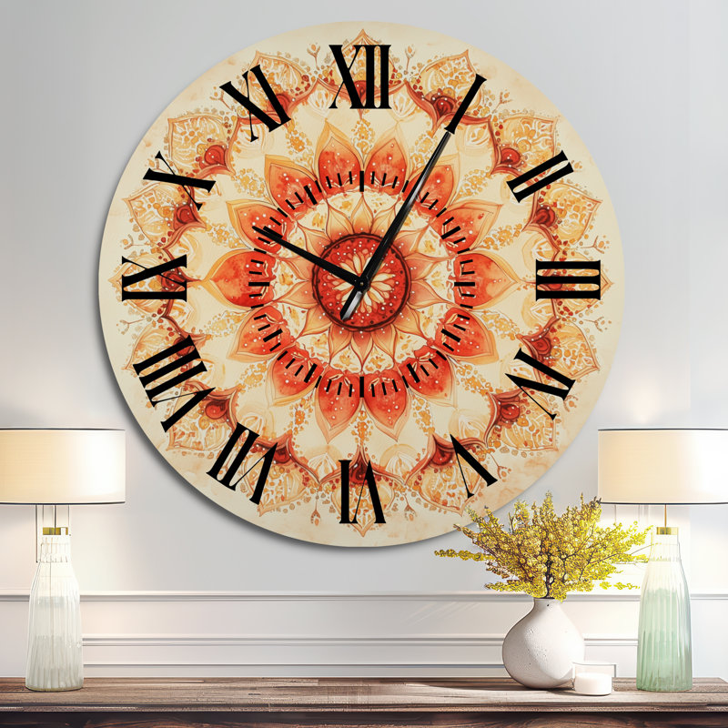 Horloge murale Walene I - Boho, Surdimensionné