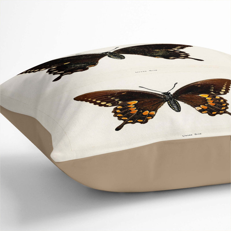 Square Throw Cushion, Stone, 40cm H x 40cm W x 15cm D