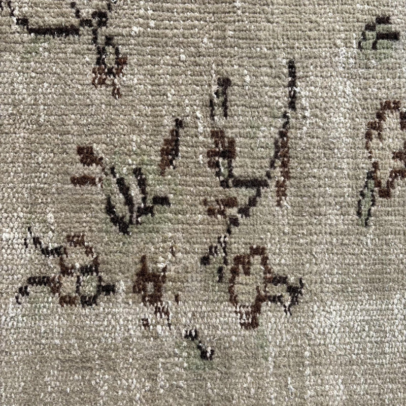 Grand tapis turc vintage en laine turque Oushak pour ajouter une esthétique rustique à votre salon