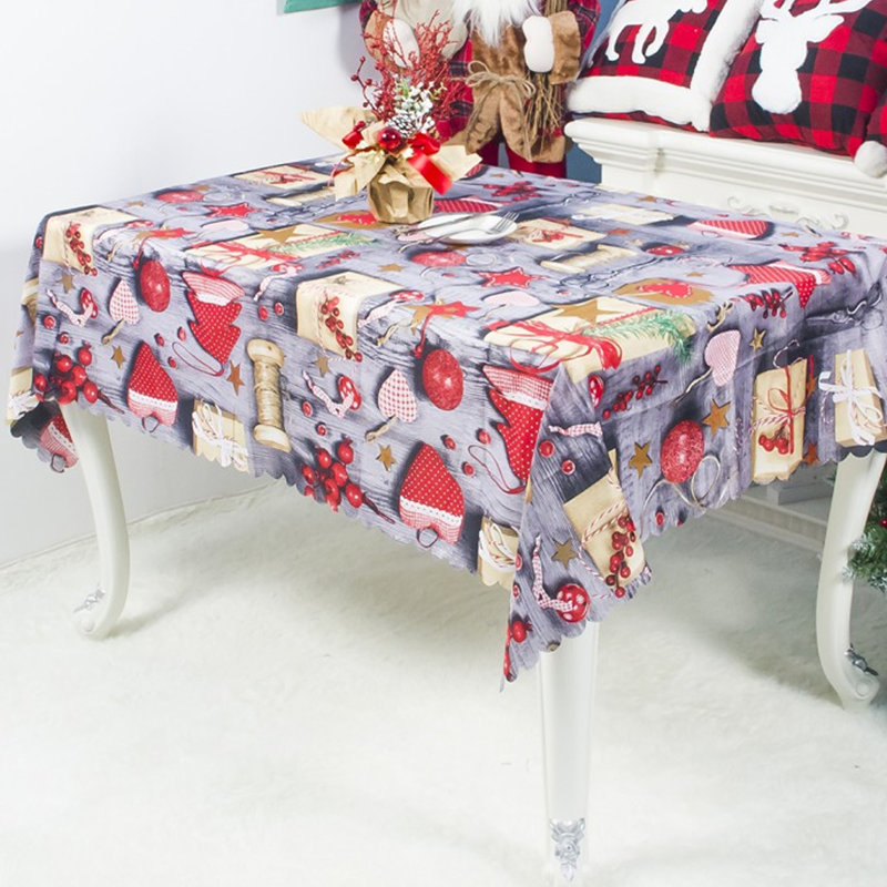 Printed Christmas Table Cloth