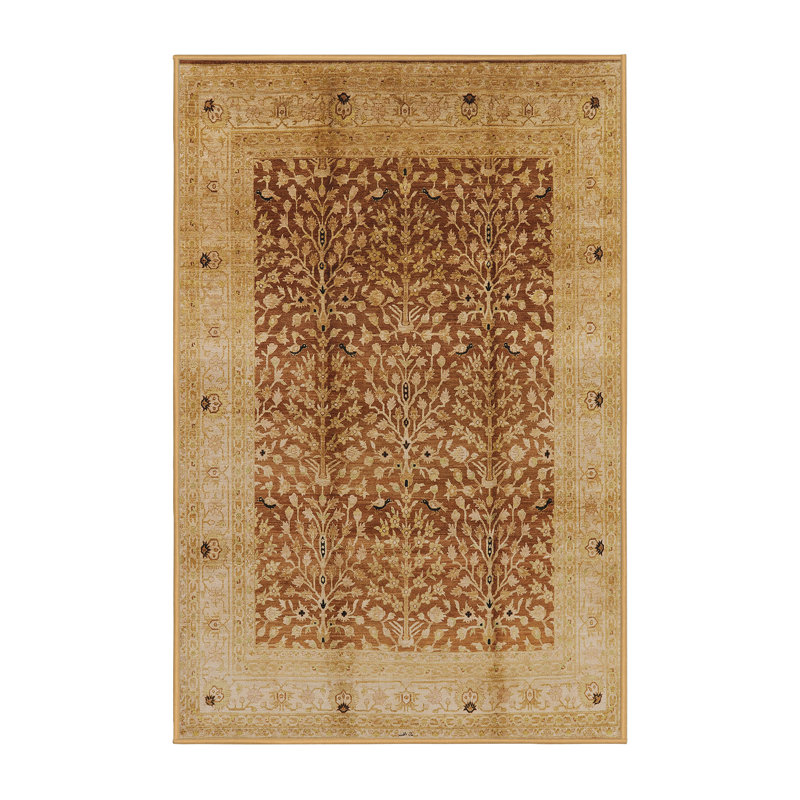 Pridbjorn Oriental Indoor Rug, Rectangle 3' x 5'