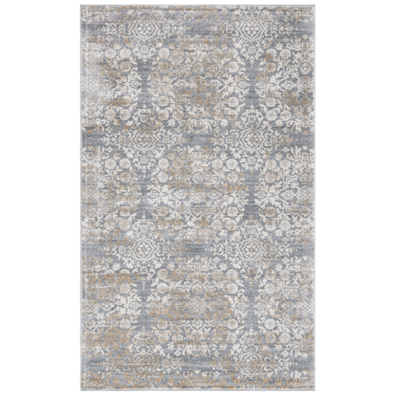 Swint Geometric Hand Woven Area Rug, Rectangle 91 x 152 cm