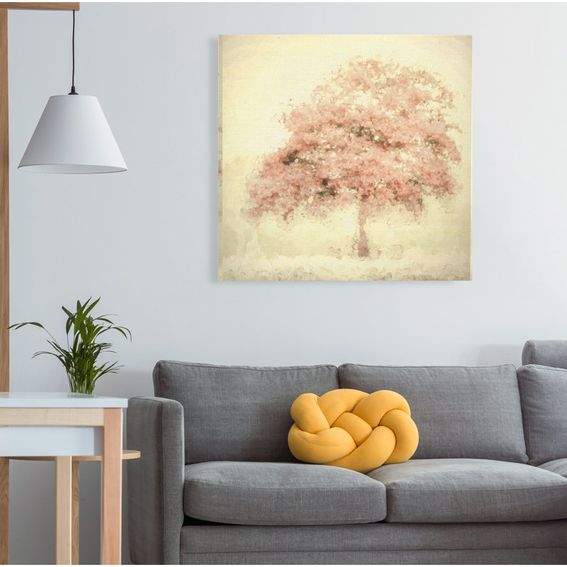 « bubble tree », peinture, H 10 po x l 10 po x P 1,5 po, Toile tendue