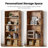 Industrial 5 Shelf Bookcase-2100235639-2100235593