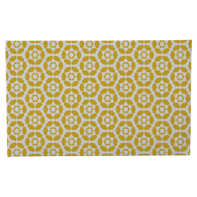 Paillasson Cleo, Jaune souci, L 17 po x L 24 po
