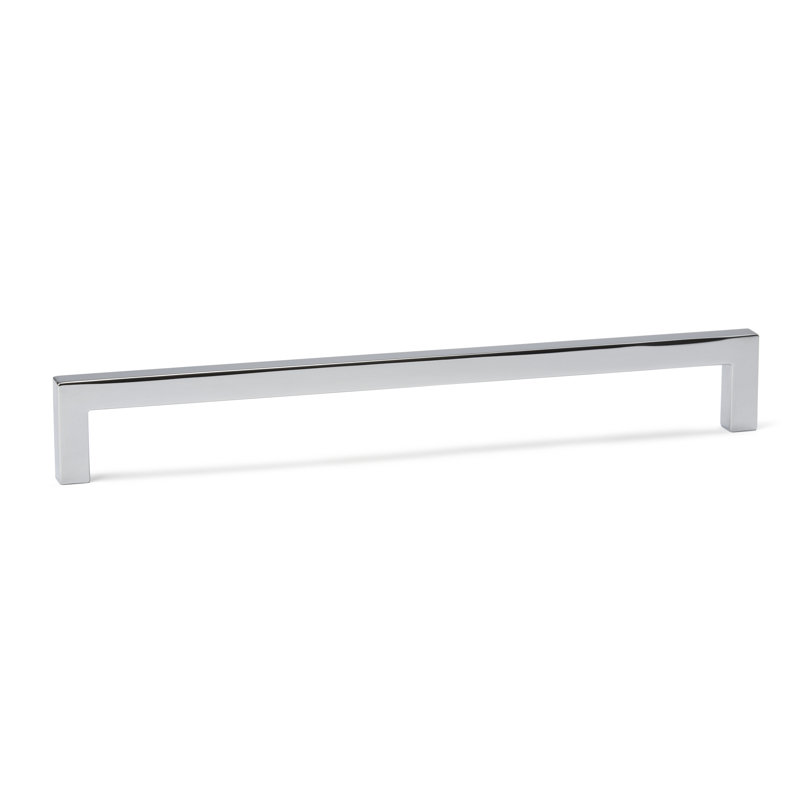 Poignée carrée pour meuble-lavabo - Chrome, Chrome