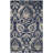 Pimentel Hand Tufted Wool/Cotton Geometric Rug in Navy-66567520