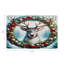 Napperon Claus Reindeer