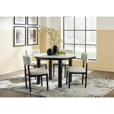 Xandrum Dining Table and 4 Chairs
