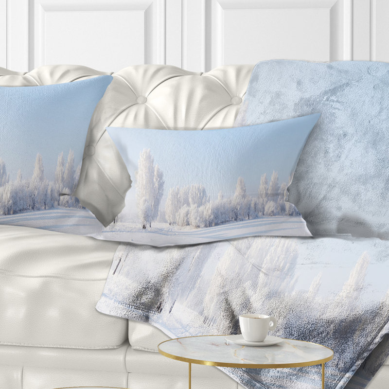 Landscape Reversible Throw Pillow