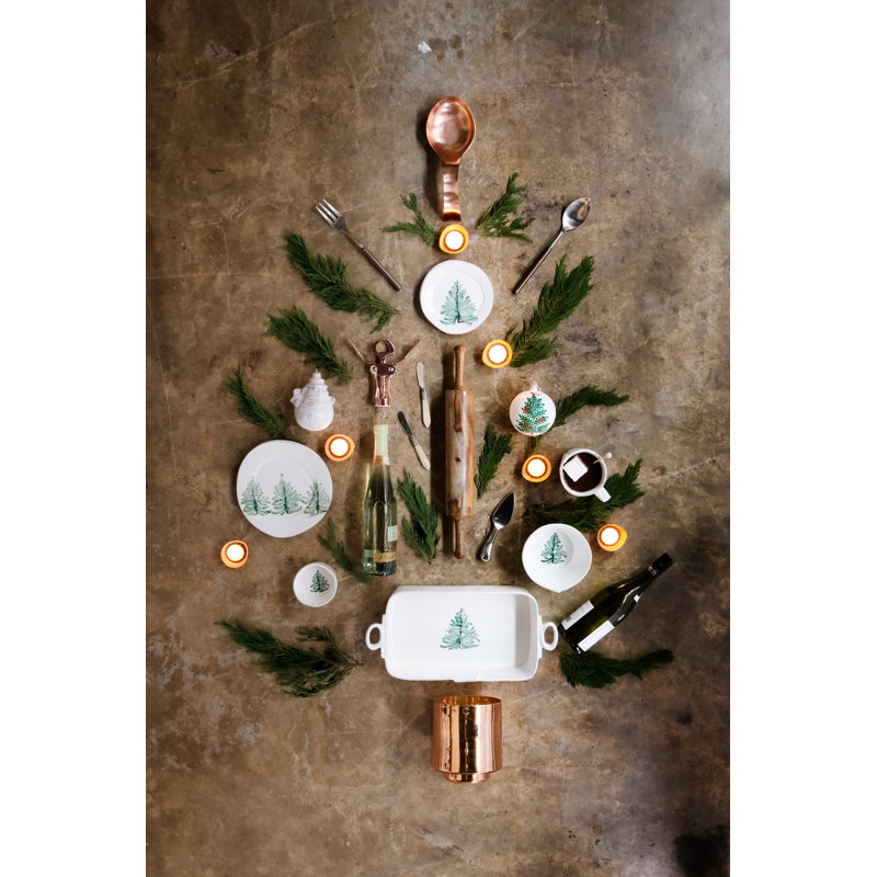 Lastra Holiday Handmade Stoneware Dinnerware Set