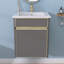 Meuble-lavabo mural flottant 16 po Venere