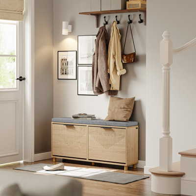 8 Pair Shoe Storage Bench