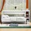 Wood Murphy Bed with 3 Shelves-462920689-462920691