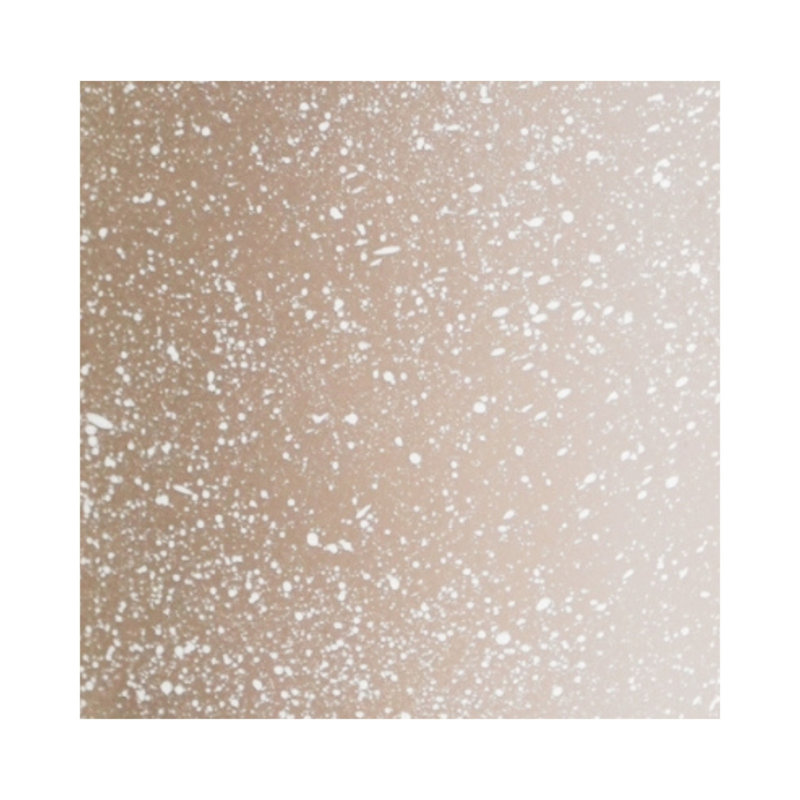 Valetta Speckled Planter with Stand , 37cm H x 28cm W x 11.02cm D, Ivory