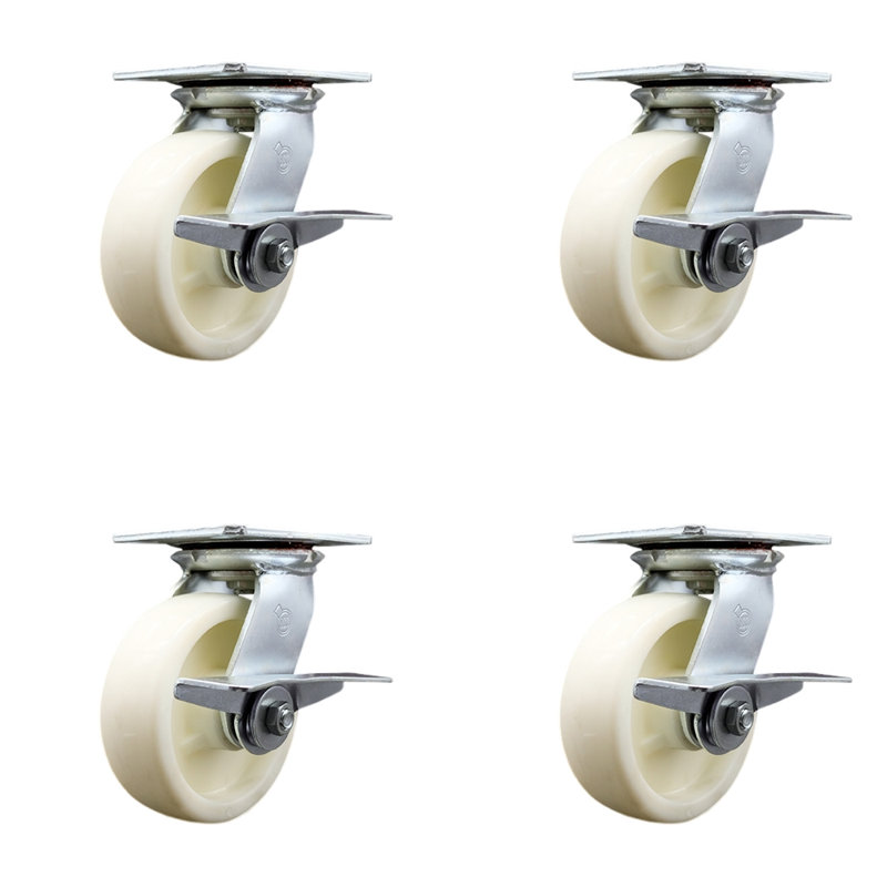 Roulettes en nylon robuste